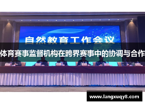 体育赛事监督机构在跨界赛事中的协调与合作